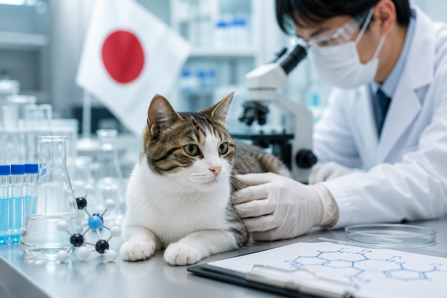 Startup japonesa busca aprovação para tratamento renal em gatos